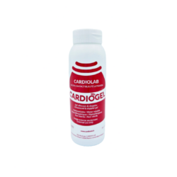 Gel échographie bleuté Cardiolab, Cardiogel (carton de 12 ou 25 flacons de 250 ml)
