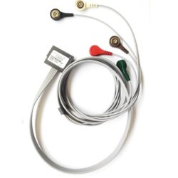 Câble ECG 2 voies 5 brins pour holter Spiderview, RC016