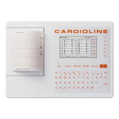 ECG Cardioline 100S, 6 pistes