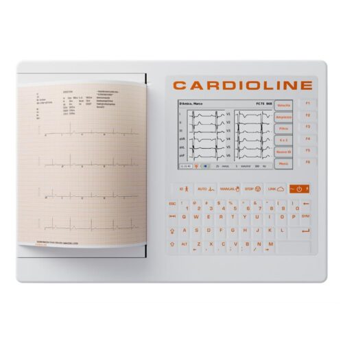ECG Cardioline 200S, 12 pistes