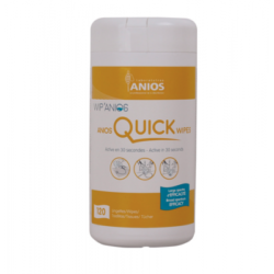 Lingettes désinfectantes Anios, Quick Wipes (boîte de 120 lingettes)